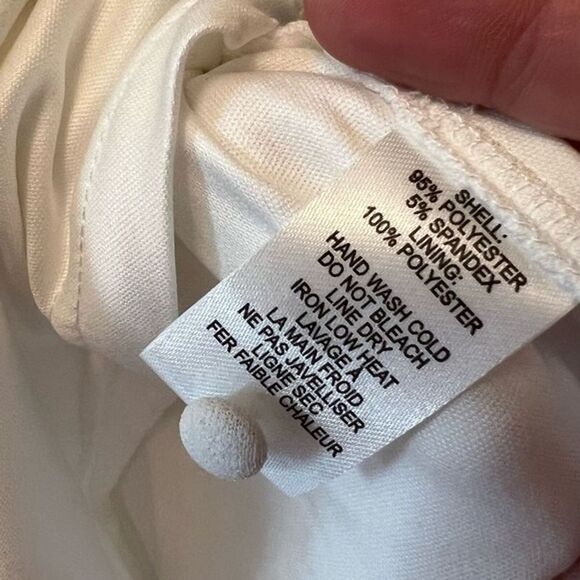 LULUS SIZE SMALL WHITE KEEP EM COMING BACKLESS SKATER DRESS New Mark On Dress - Picture 9 of 11